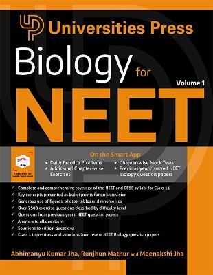 Biology for NEET: Volume 1 - Runjhun Mathur - cover