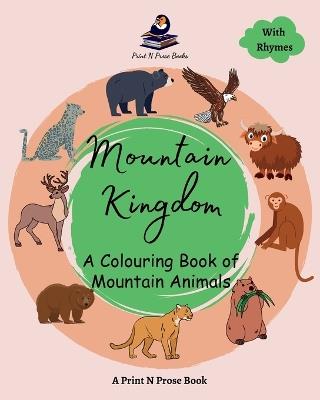 Mountain Kingdom: A Colouring Book of Mountain Animals - Niti Shukla - cover
