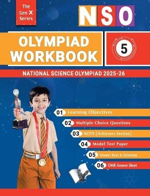 Olympiad Workbook  Science Class 5: Strictly According to the Latest Syllabus of National Science Olympiad - V&s Publishers - cover