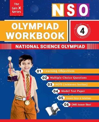 Olympiad Workbook Science Class 4 - V&s Publishers - cover