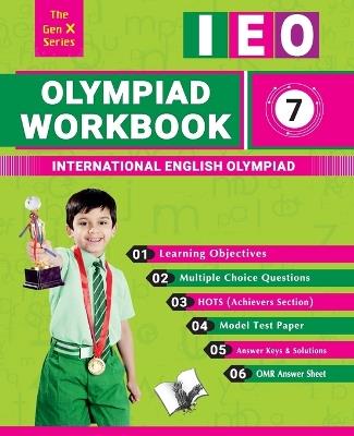 Olympiad Workbook English Class 7 - V&s Publishers - cover
