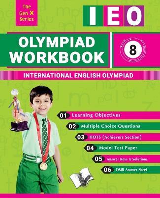 Olympiad Workbook English Class 8 - V&s Publishers - cover
