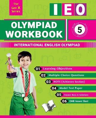 Olympiad Workbook English Class 5 - V&s Publishers - cover