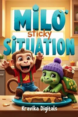 Milo's Sticky Situation: A Funny and Interactive Storybook for Toddlers, Preschoolers, and Kindergarteners That Sparks Creativity and Giggles - Kravika Digitals - cover