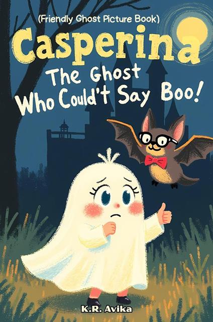 Casperina - The Ghost Who Couldn’t Say Boo: Friendly Ghost Picture Book - K.R. Avika - ebook