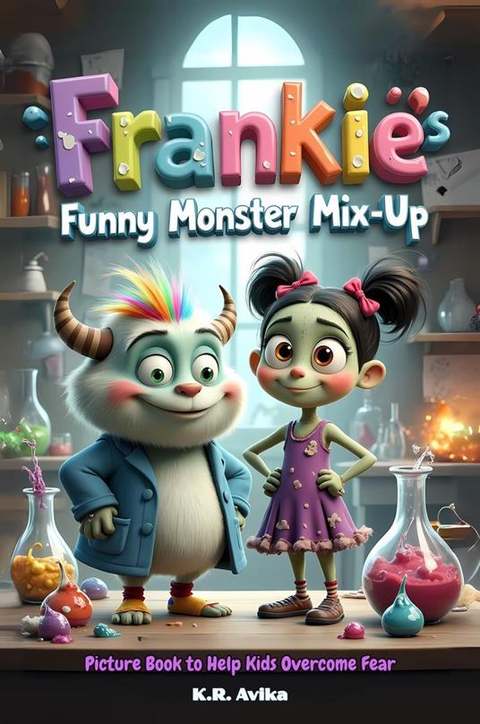 Frankie’s Funny Monster Mix-Up: Picture Book to Help Kids Overcome Fear - K.R. Avika - ebook