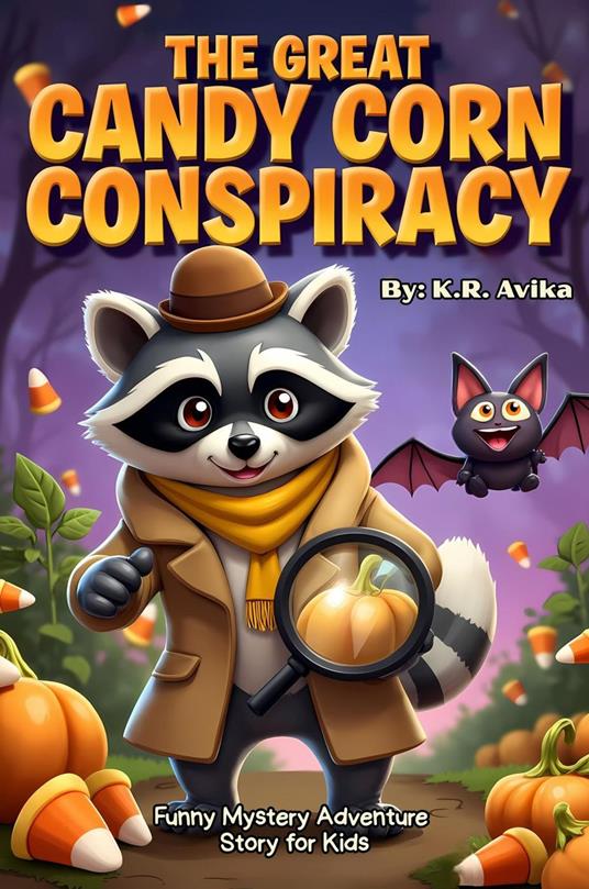 The Great Candy Corn Conspiracy: Funny Mystery Adventure Story for Kids - K.R. Avika - ebook