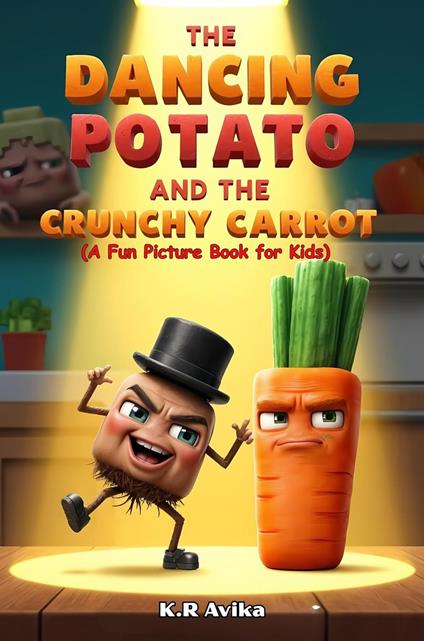 The Dancing Potato and the Crunchy Carrot: A Fun Picture Book for Kids - K.R. Avika - ebook