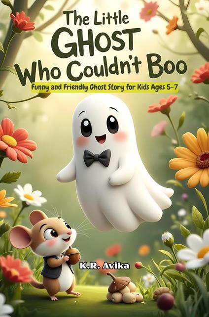 The Little Ghost Who Could'nt Boo: Funny and Friendly Ghost Story for Kids Ages 5-7 - K.R. Avika - ebook