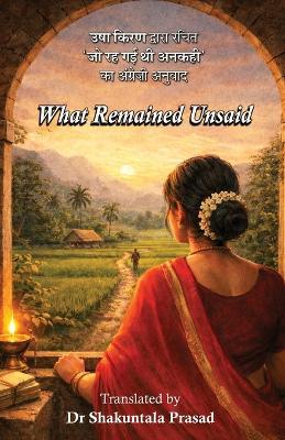 What Remained Unsaid - Usha Kiran - cover