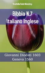 Bibbia N.7 Italiano Inglese