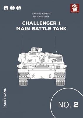 Tanks plans No. 02 Challenger 1 Main Battle Tank - Richard Kent - cover