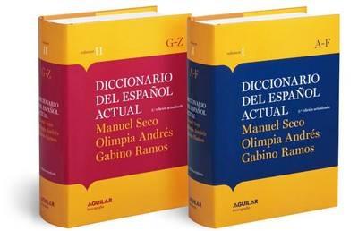 Diccionario del Espanol Actual 2 Volume Set - Manuel Seco - cover