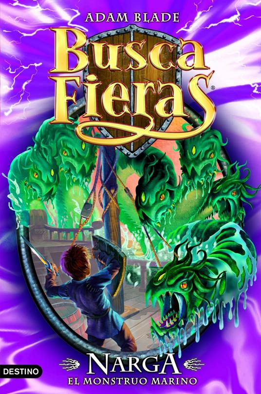 Narga, el Monstruo marino - Adam Blade,Macarena Salas - ebook