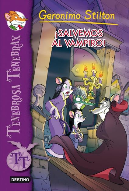 ¡Salvemos al vampiro! - Geronimo Stilton,Helena Aguilà - ebook