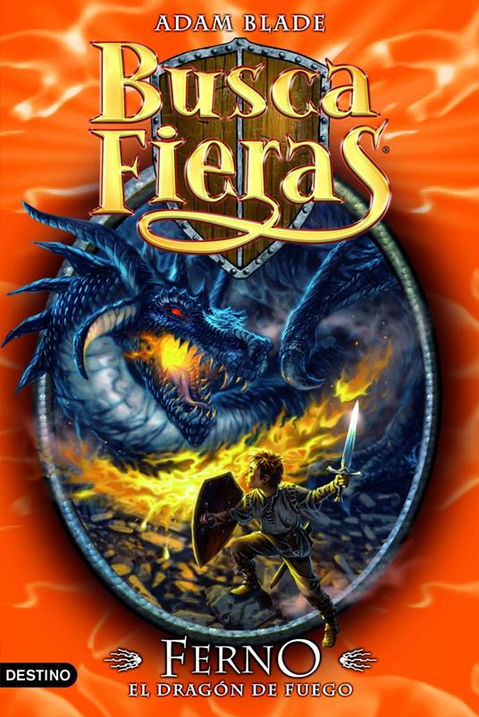 Ferno, el Dragón de fuego - Adam Blade,Macarena Salas - ebook