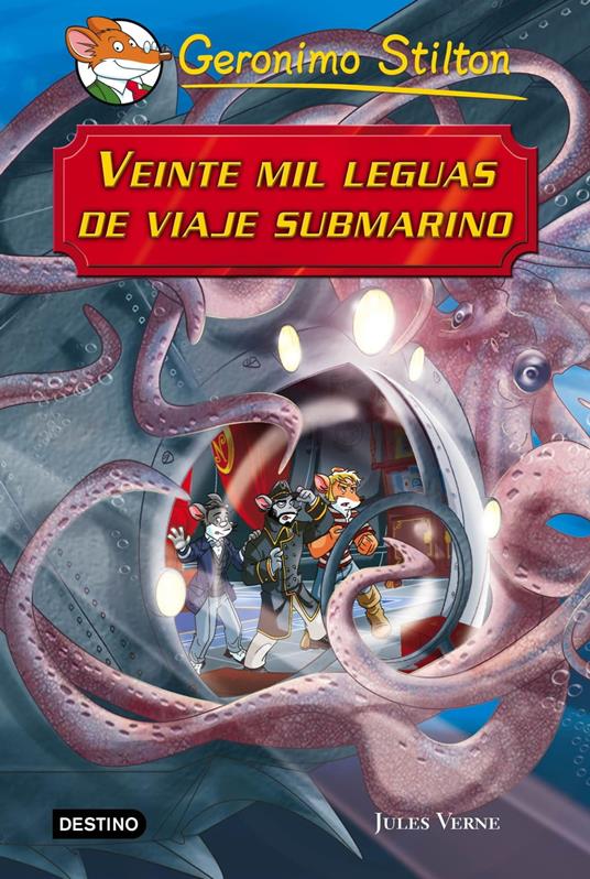 Veinte mil leguas de viaje submarino - Geronimo Stilton,Miguel García - ebook