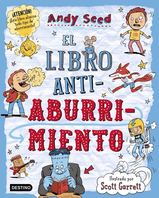 El libro antiaburrimiento - Andy Seed,Patricia Valero Mous - ebook