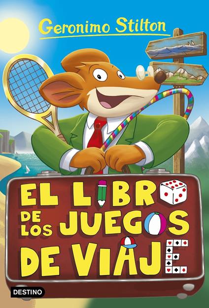 El libro de los juegos de viaje - Geronimo Stilton,Manuel Manzano - ebook