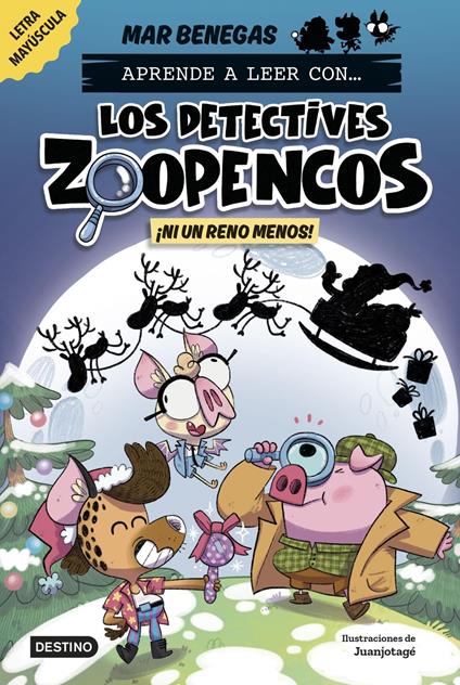 Aprende a leer con... ¡Los Detectives Zoopencos! 9. ¡Ni un reno menos! - Mar Benegas - ebook