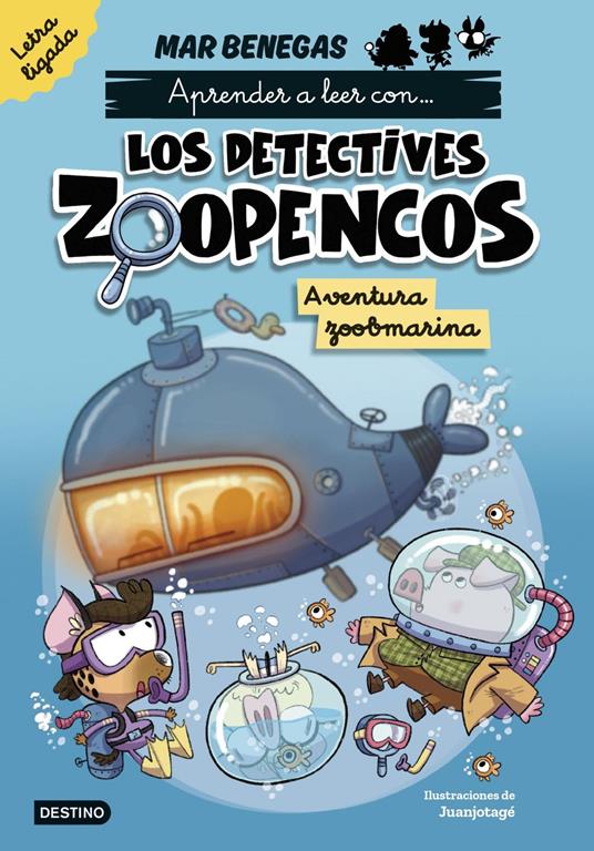 Aprender a leer con... Los Detectives Zoopencos. Letra ligada 1. Aventura zoobma - Mar Benegas - ebook