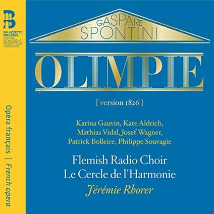 Olimpie - CD Audio di Gaspare Spontini
