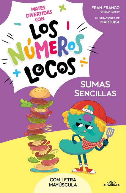 Los Números Locos 3 - Sumas sencillas (con letra mayúscula) - Fran Franco - ebook