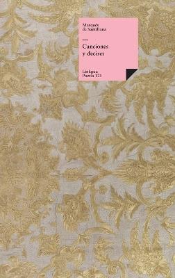 Canciones y decires - Marqués de Santillana - cover