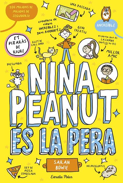 Nina Peanut 1. Nina Peanut és la pera - Sarah Bowie,Francisco Figueroba - ebook