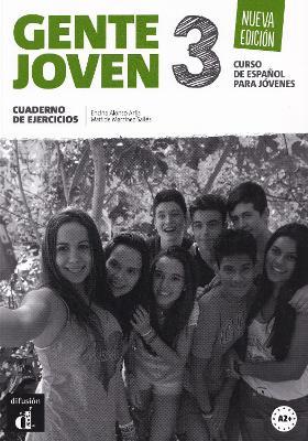 Gente joven 3 Nueva edición - Cuaderno de ejercicios. A2+ - Encina Alonso,Neus Sans,Matilde Martinez - cover