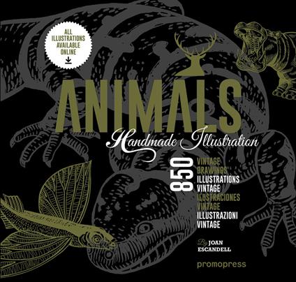 Animals: handmade illustrations - Joan Escandell - copertina