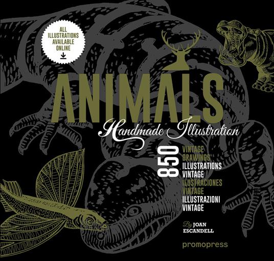 Animals: handmade illustrations - Joan Escandell - copertina