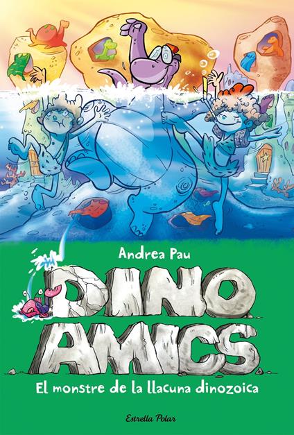 El monstre de la llacuna dinozoica - Andrea Pau,Maria Llopis Freixas - ebook