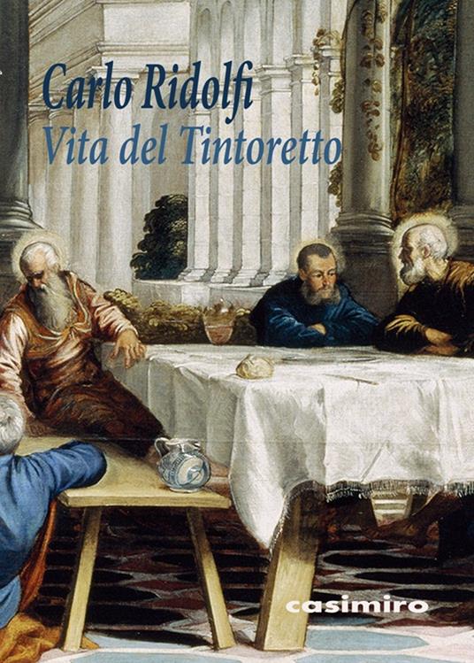 Vita del Tintoretto - Carlo Ridolfi - copertina