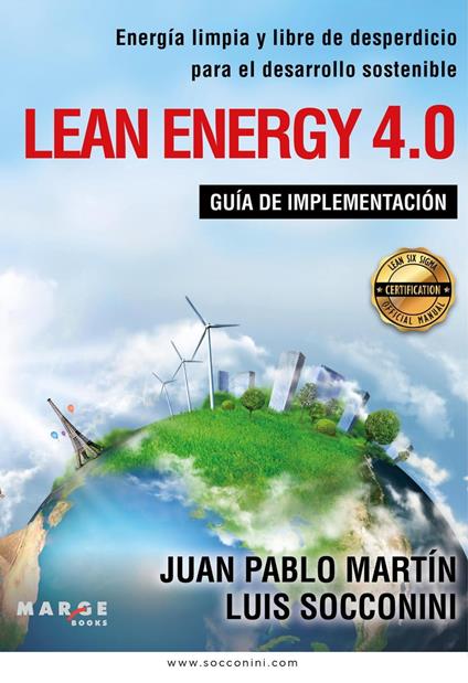 Lean Energy 4.0: Guia de implementacion - Luis Vicente Socconini,Juan Pablo Martin - cover