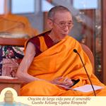 Oración de larga vida para el venerable Gueshe Kelsang Gyatso Rimpoché
