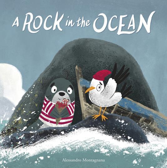 A rock in the ocean. Ediz. illustrata - Alessandro Montagnana - copertina