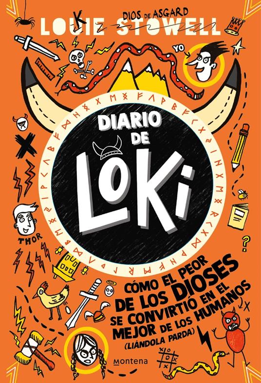 Diario de Loki 1 - Cómo el peor de los dioses se convirtió en el mejor de los humanos (liándola parda) - Louie Stowell,JAVIER ROMA - ebook
