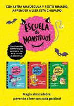 Aprender a leer en la Escuela de Monstruos - Pack con los libros 1, 2 y 3