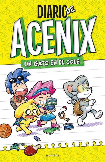 Un gato en el cole (Diario de Acenix 1) - Acenix - ebook