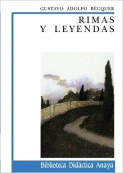  Rimas y leyendas. Per le Scuole superiori -  Gustavo Adolfo Bécquer - copertina