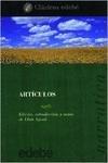 Articulos de Larra