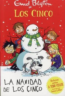 La Navidad de los Cinco - Enid Blyton - cover