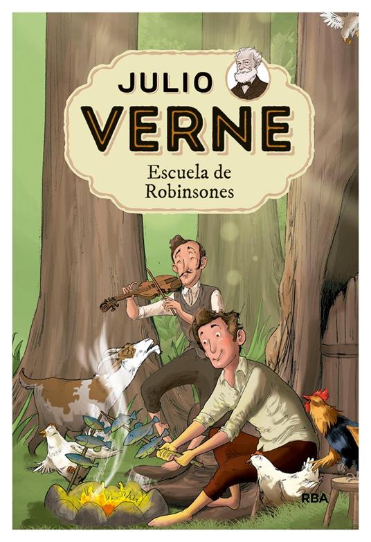 Julio Verne - Escuela de Robinsones (edición actualizada, ilustrada y adaptada) - Jules Verne,Arbat Carles,Albert Sabadell - ebook
