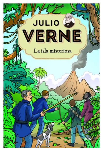 Julio Verne - La isla misteriosa (edición actualizada, ilustrada y adaptada) - Jules Verne,Juan Manuel Moreno,Albert Sabadell - ebook