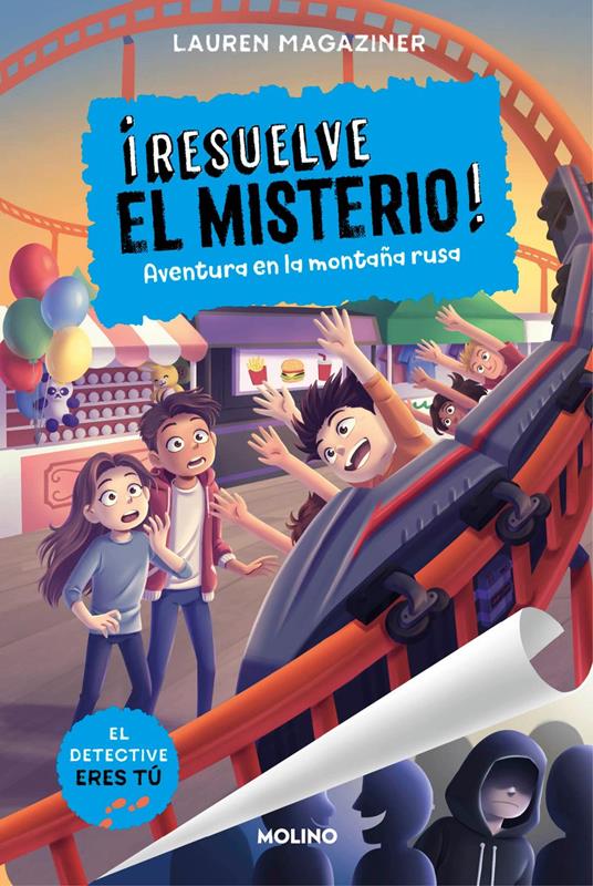 ¡Resuelve el misterio! 8 - Aventura en la montaña rusa - Lauren Magaziner - ebook