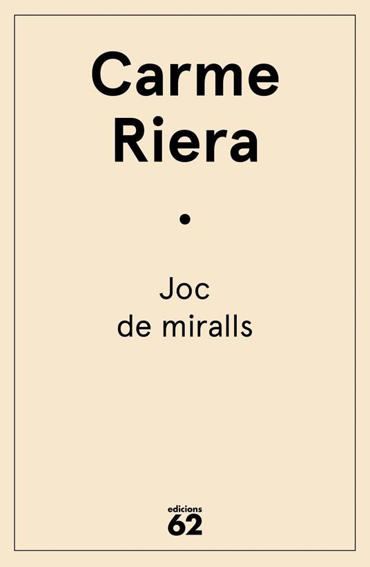 Joc de miralls - Carme Riera - ebook