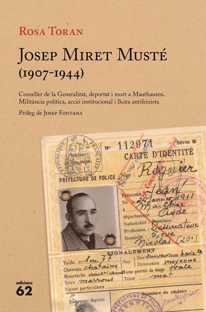 Josep Miret Musté (1907-1944) - Rosa Toran - ebook