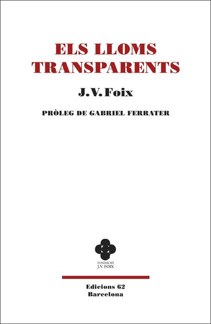 Els lloms transparents - J. V. Foix i Mas - ebook