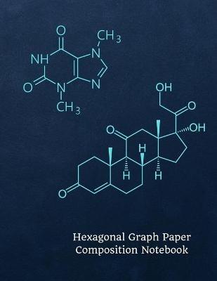 Hexagonal Graph Paper Composition Notebook - Josh Seventh - cover